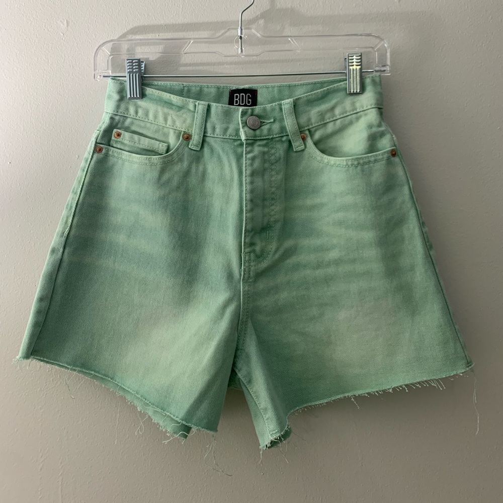 Mint Green Shorts